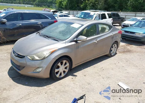 2011 Hyundai Elantra Limited z USA, uszkodzony, nr VIN 5NPDH4AE0BH010853